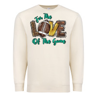Sandshell for the love of the game Premium Sweatshirt - HowdyJamesFarm