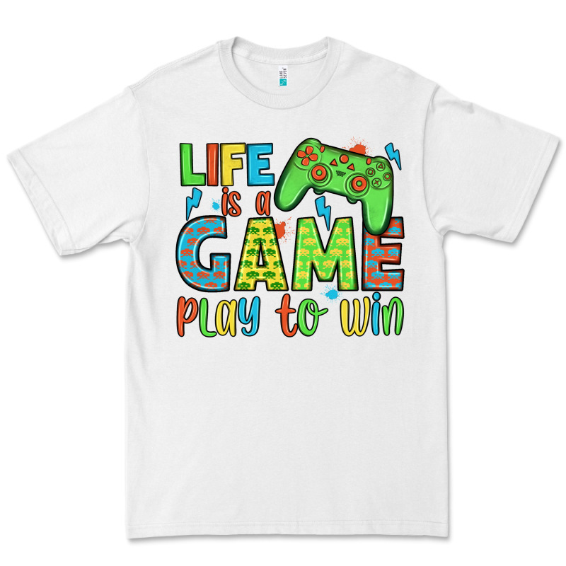 Life Is A Game Play To Win Premium Tee by JahusDesignShop | Teevron