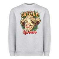 Cattle Queen Heavyweight Sweatshirt | Teevron