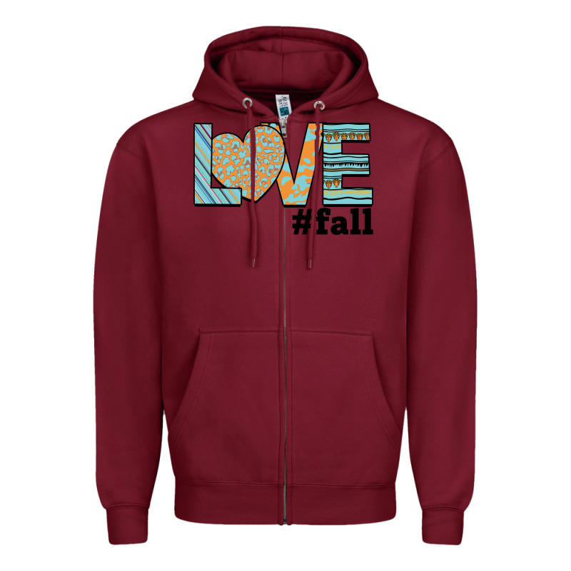 Love Fall Zipper Hoodie by Bettercallsaul | Teevron