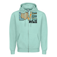 Seafoam Love Fall Zipper Hoodie - Bettercallsaul
