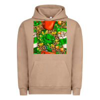 Pigment Burro coffee cups st. patrick's day with leopard seamless pattern bbs Urban Hoodie - BundleAndBundleShop