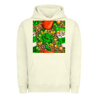 Pigment Pistachio coffee cups st. patrick's day with leopard seamless pattern bbs Urban Hoodie - BundleAndBundleShop