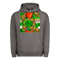 Pigment Tornado coffee cups st. patrick's day with leopard seamless pattern bbs Urban Hoodie - BundleAndBundleShop