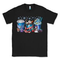 Black Christmas Coffee Classic Tee - CowhideDigitalArt