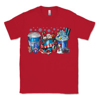 Red Christmas Coffee Classic Tee - CowhideDigitalArt