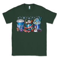 Sports Green Christmas Coffee Classic Tee - CowhideDigitalArt