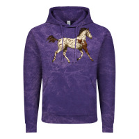Cloud Purple Appaloosa Horse Vintage Hoodie - LillyAllenDesigns