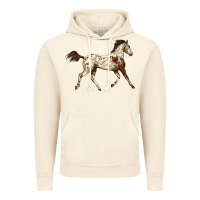 Vintage Artic Appaloosa Horse Vintage Hoodie - LillyAllenDesigns