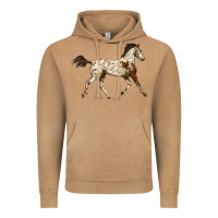 Vintage Camel Appaloosa Horse Vintage Hoodie - LillyAllenDesigns