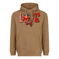 Toasted Coconut Love bug Heavyweight Hoodie - HowdyJamesFarm