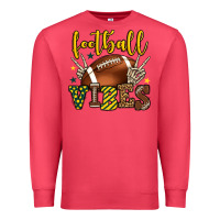 Cardinal Football vibes yellow and green team color Premium Sweatshirt - HowdyJamesFarm