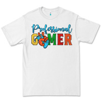 White professional gamer Premium Tee - JahusDesignShop