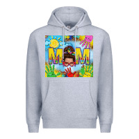 Heather Grey Messy bun Autism mom 20oz skinny tumbler Premium Hoodie - TumblerDesignByShophia