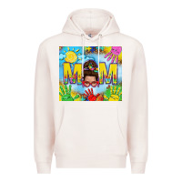 Pale Pink Messy bun Autism mom 20oz skinny tumbler Premium Hoodie - TumblerDesignByShophia