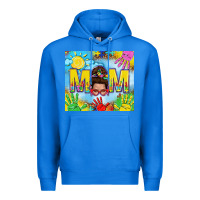 True Royal Messy bun Autism mom 20oz skinny tumbler Premium Hoodie - TumblerDesignByShophia