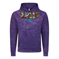 Cloud Purple army mom christmas Vintage Hoodie - Jasminsmagicworld