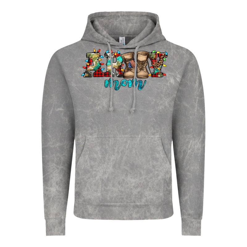 Army Mom Christmas Vintage Hoodie by Jasminsmagicworld | Teevron