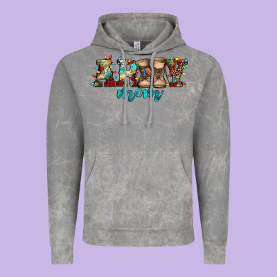 Army Mom Christmas Vintage Hoodie Designed By Jasminsmagicworld
