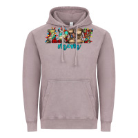 Vintage Zinc army mom christmas Vintage Hoodie - Jasminsmagicworld