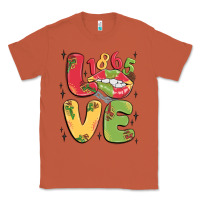 Copper love juneteenth lips Classic Tee - MaliasSmallBusiness