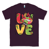 Plum love juneteenth lips Classic Tee - MaliasSmallBusiness