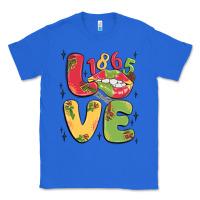 True Royal love juneteenth lips Classic Tee - MaliasSmallBusiness