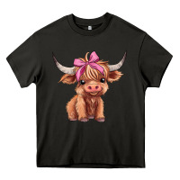 Asphalt cute  heifer Heavy Core Tee - AdoDesignShop