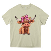 Mossy cute  heifer Heavy Core Tee - AdoDesignShop