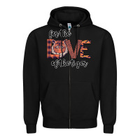 Black For The Love Of The Tiger Zipper Hoodie - Bettercallsaul