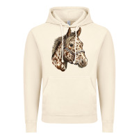 Vintage Artic appaloosa horse Vintage Hoodie - LillyAllenDesigns