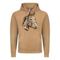 Vintage Camel appaloosa horse Vintage Hoodie - LillyAllenDesigns