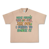 Burro some people like to stir the pot i prefer to smoke Urban Heavy Tee - MaliasSmallBusiness