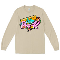 Mushroom hello pre k Long Sleeve Tee - JahusDesignShop