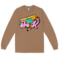 Toasted Coconut hello pre k Long Sleeve Tee - JahusDesignShop