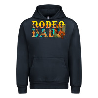 Navy Western Rodeo Dad Urban Hoodie - BundleAndBundleShop