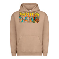 Pigment Burro Western Rodeo Dad Urban Hoodie - BundleAndBundleShop