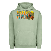 Pigment Oil Green Western Rodeo Dad Urban Hoodie - BundleAndBundleShop
