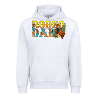 White Western Rodeo Dad Urban Hoodie - BundleAndBundleShop