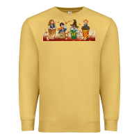 Antique Gold wizards coffee cups Premium Sweatshirt - TumblerDesignByShophia