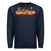 Navy wizards coffee cups Premium Sweatshirt - TumblerDesignByShophia