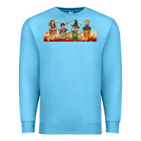 Ocean Blue wizards coffee cups Premium Sweatshirt - TumblerDesignByShophia