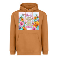 Meerkat she is mom with flowers Heavyweight Hoodie - TumblerDesignByShophia