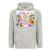 Moon Dust she is mom with flowers Heavyweight Hoodie - TumblerDesignByShophia