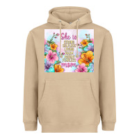 Mushroom she is mom with flowers Heavyweight Hoodie - TumblerDesignByShophia