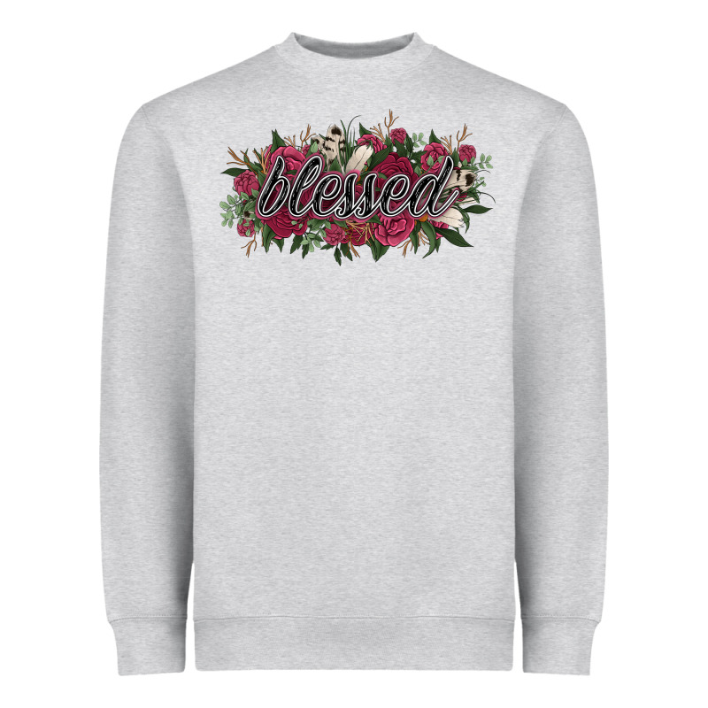 Blessed Heavyweight Sweatshirt by NancyCooperArtShop | Teevron