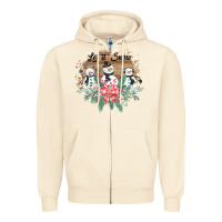 Sandshell Let it snow Zipper Hoodie - Bettercallsaul