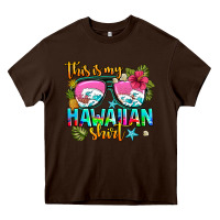 Chocolate Brown this is my hawaiian Heavy Core Tee - AdoDesignShop