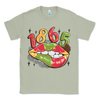 Matcha 1865 juneteenth lips Classic Tee - MaliasSmallBusiness