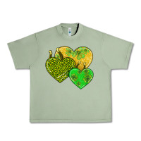 Oil Green st patricks day hearts Urban Heavy Tee - AdoDesignShop